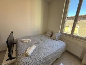 Appartements Studio Lune New & Cozy - Centre Venissieux : photos des chambres
