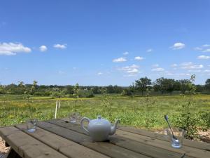 Maisons de vacances Maison de ferme renovee 18eme avec jardin, cheminee, Wi-Fi et parking - FR-1-489-433 : photos des chambres