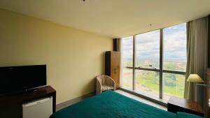 Quarto Mobiliado no Hotel Go Inn Taguatinga com Wi-Fi, Ar Condicionado e Estacionamento Grátis