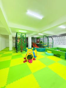 newly furnished two bedroom apartment with swimming pool fully equipped gym children playground ample parking space and unbeatable scenic city views