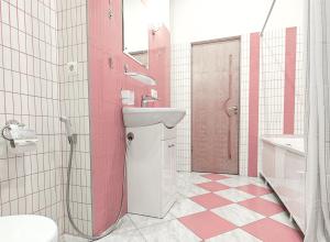 City heart, split level, free parking and bag storage