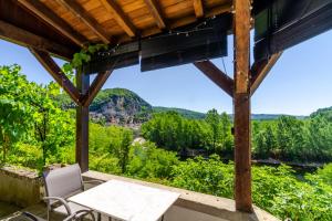 Maisons de vacances Le Mirador Vue Sur La Dordogne : photos des chambres