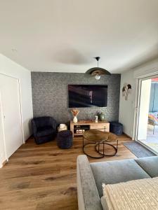 Maisons de vacances Logement en lisiere de foret : photos des chambres