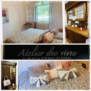 B&B / Chambres d'hotes Au Coeur des Acacias : Chambre Double - Vue sur Jardin