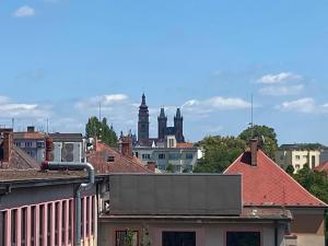 Apartment with Cathedral View in Hradec Králové - Central Location