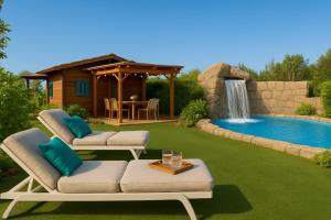 Casa Noray El Palmar- Swimming pool with water jets