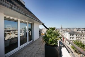 Appartements Appart de standing au centre-ville avec Vue Mer Terrasse et Garage : photos des chambres