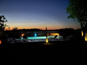 Maisons de vacances Gite de Mont-Pres-Chambord au coeur des Chateaux de la Loire avec piscine privee : photos des chambres