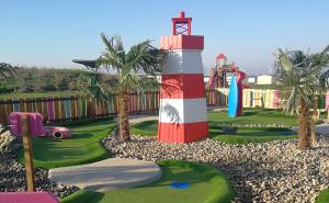 Well equipped beach caravan