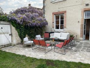 Maisons de vacances Gite de Mont-Pres-Chambord au coeur des Chateaux de la Loire avec piscine privee : photos des chambres