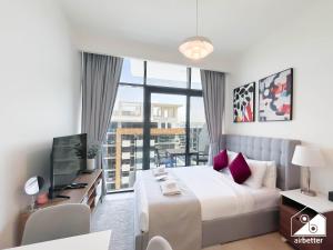 Serenity Studio with Balcony at Azizi Riviera