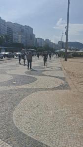 Flat Copacabana vista para Cristo