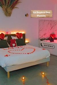 Villas Maisons Plaisir & Pulsion Spa Sauna Prive : photos des chambres