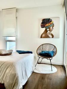 Appartements T3 au centre ville avec balcon, parking gratuit : photos des chambres