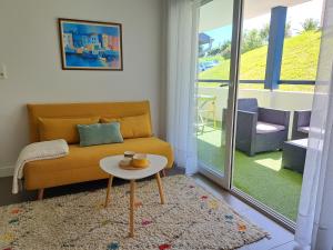 Appartements T2 Acotzeta classe 3 etoiles Saint Jean de Luz quartier Acotz pres des plages : photos des chambres
