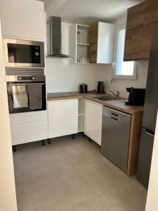 Maisons de vacances Charmante villa a Sainte Marie la mer 66 : photos des chambres