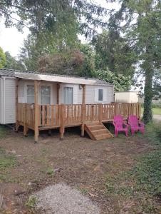 Mobil-home xl 4 personnes avec télé