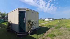 Yurt-tent met uitzicht