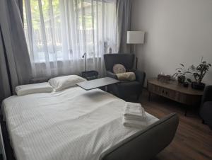 Przypływy - apartament typu studio w zielonej dzielnicy Gdańska