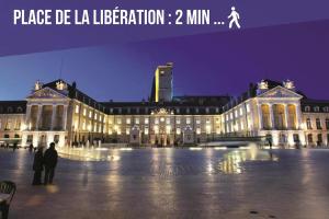 Appartements T2 au Coeur Historique de Dijon avec Clim & SmartTV : photos des chambres