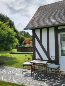 Maisons de vacances casa de invitados estilo normandie : photos des chambres