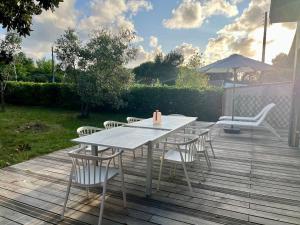 Maisons de vacances Maison confortable 6 pers Lac Sanguinet : photos des chambres