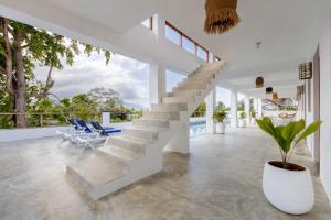 Casa flor - 16 pax, vista al mar, 2 min de la playa