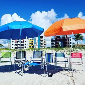 Belo apartamento em frente a praia de Gaivotas