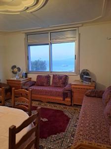 Vue panoramique sur plage sfiha