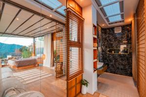 บ้านละอองฟ้า2 แอร์ อ่าง พร้อมน้ำตก วิวดอยมีหลังเดียวส่วนตัวกว่า