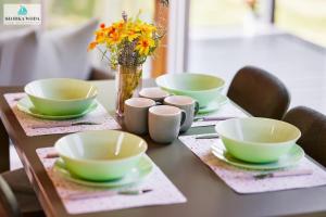 Domki Słodka Woda "Żuraw i Fuksja"