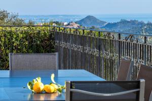 Luxury Villa for 8, private pool, airco, sea and mountain views