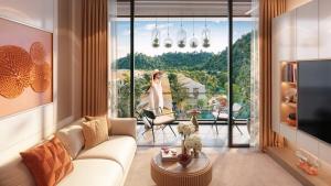 Căn hộ Studio 1 Giường đôi view biển