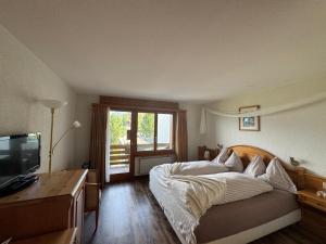 Comfort Double Room with Balcony and Mountain View room in Hotel Restaurant Bürchnerhof