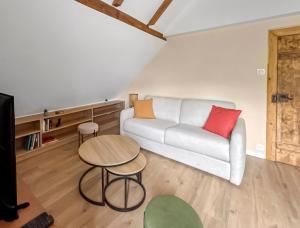 Maisons de vacances Maison cosy avec jardin prive et calme absolu : photos des chambres