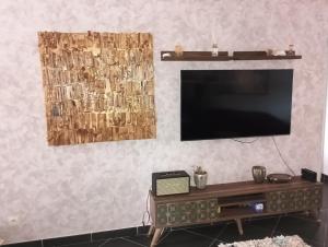 House with a saltwater pool