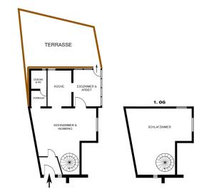 Cultivation house with home theater & terrace