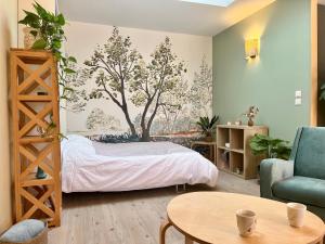 Entre Nantes et Sèvre charmant T1 à 3 mn du Busway