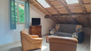 Chalets Le Chalet de la Foret, ideal for your reunions : photos des chambres