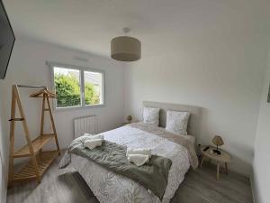 Maisons de vacances Les Voiles Blanches - Plage a 5 min en voiture - Calme et Tranquillite : photos des chambres
