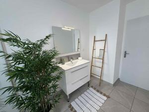 Maisons de vacances Les Voiles Blanches - Plage a 5 min en voiture - Calme et Tranquillite : photos des chambres