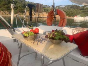 Voilier à Porquerolles