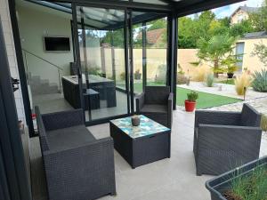 Maisons de vacances Maison situee en centre ville : photos des chambres