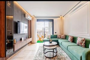 Studio vert chic au cœur de Casablanca