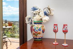 Dreibettzimmer mit Dusche