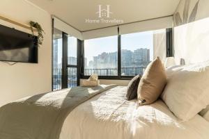 HT Hermoso Depto con Estacionamiento 3PAX