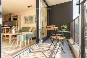 HT Hermoso Depto con Estacionamiento 3PAX