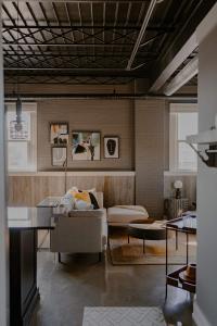 Modern Industrial Loft for Two