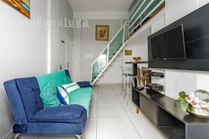 Loft Aconchegante - 450m da praia