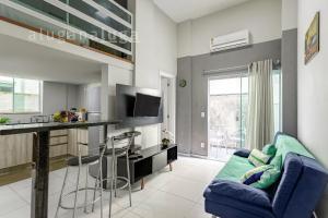 Loft Aconchegante - 450m da praia